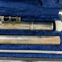 ▲ 現状品 Splendor フルート 管楽器 楽器 吹奏楽 FLUTE 音楽 SILVER 【OTUS-362】_画像9