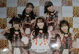 2024.3.18 NMB48 TeamM「Mのサイン」公演 原かれん 生誕祭 日替わり(Lサイズ) 池帆乃香・隅野和奏・山本望叶・西田帆花