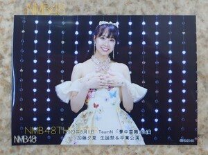2023.8.1 NMB48 TeamN「夢中雷舞」公演　加藤夕夏 生誕祭＆卒業公演 ドレス(Lサイズ)写真
