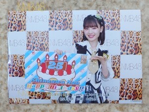 2023.8.13 NMB48 TeamN「夢中雷舞」公演 新澤菜央 生誕祭 ソロ(Lサイズ)写真