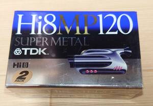 TDK Hi8 MP 120 SUPER METAL ２Pack　未使用品