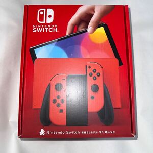 Nintendo Switch ニンテンドースイッチ 本体 (有機ELモデル) マリオレッド [新品・未開封]送料無料　1円スタート③ 任天堂 