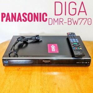 Panasonic　パナソニック　DIGA ブルーレイレコーダー HDD 500GB 2チューナー 2番組同時録画 BD recorder