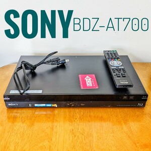 1 иен старт SONY Sony Blue-ray магнитофон HDD 500GB 2 тюнер 2 номер комплект одновременно видеозапись BD recorder