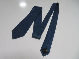 [ free shipping ]Calvin Klein Calvin Klein silk 100% blue group color simple . stylish necktie 1 piece 
