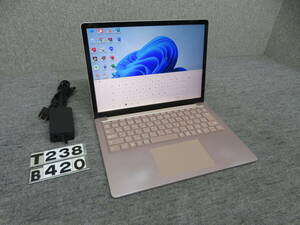 秒速起動 CPU Core i7 第10世代 / 16GB / 爆速SSD 256GB◆ Microsoft Surface Laptop 3 1868◆タッチパネル14型◆Windows11◆Office 2021付