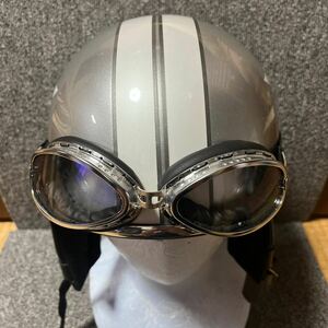  helmet bike half helmet semi-hat goggle 125cc and downward for 