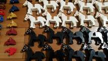 レゴ パーツ 馬 鞍 マスク 兜 お城シリーズ ウエスタン ショーグン 騎馬 30体 大量出品 同梱可 正規品 LEGO_画像4
