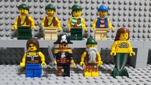 レゴ パイレーツ 海賊 赤ひげ船長 乗組員 人魚 キャプテン ミニフィグ 大量出品中 同梱可能 正規品 LEGO