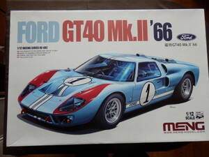 *1 jpy start *MENGmon model 1/12 FORD Ford GT40 Mk.Ⅱ '66