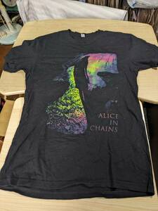 【服飾】 ビンテージ レア Tシャツ バンド 当時物? Alice in Chains アリス・イン・チェインズ NEXT LEVEL 黒 M 半袖