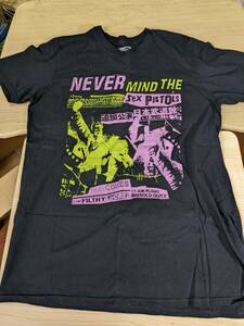 【服飾】 ビンテージ レア Tシャツ バンド SEX PISTOLS セックスピストルズ 96年 日本公演 ツアー 公式 M 黒 半袖