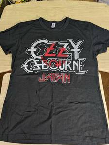 【服飾】 ビンテージ レア Tシャツ バンド 当時物? Ozzy Osbourne オジーオズボーン TOUR 2015 幕張メッセ TRUSS M 黒 半袖