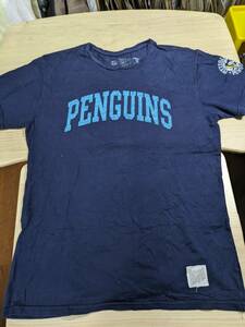 【服飾】 ビンテージ レア Tシャツ NHL 当時物? PENGUIN'S ペンギンズ ホッケー RETRO BRAND 半袖