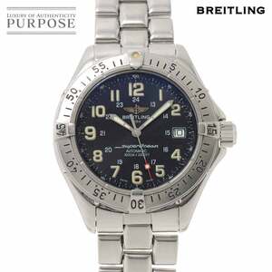 ブライトリング BREITLING スーパーオーシャン デイト A17040 メンズ 腕時計 ブラック 自動巻き Super Ocean 90223057