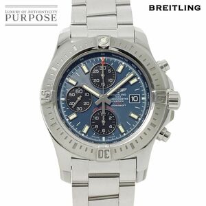 ブライトリング BREITLING コルト クロノグラフ 日本限定 A13388 メンズ 腕時計 デイト ブルー オートマ 自動巻き ウォッチ Colt 90231657