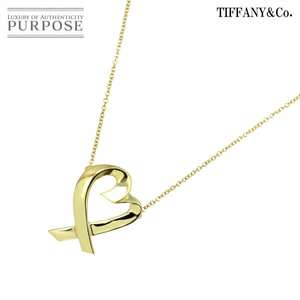 ティファニー TIFFANY&Co. ラビングハート ネックレス 47cm K18 YG イエローゴールド 750 Loving Heart Necklace 90228210