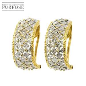  diamond 0.17ct серьги K18 YG WG желтый белое золото 750 Diamond Earrings Clip-on 90231030