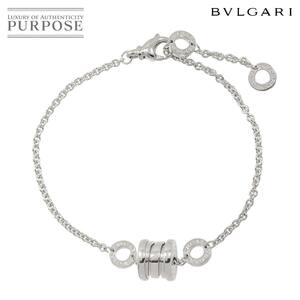 ブルガリ BVLGARI ビーゼロワン ブレスレット 17cm K18 WG ホワイトゴールド 750 B-ZERO1 Bracelet 90229973