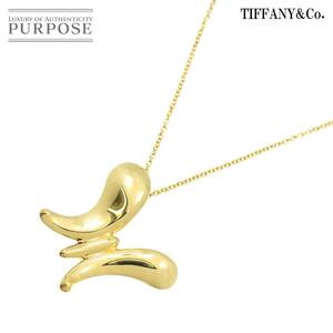 ティファニー TIFFANY&CO. エルサペレッティ バタフライ ネックレス 40cm K18 YG イエローゴールド 750 Necklace 90229812