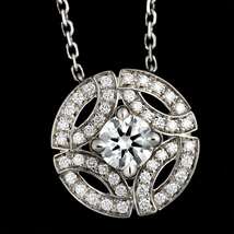 カルティエ Cartier ガラントリー ダイヤ 0.30ct H/VVS1/3EX ネックレス 42cm K18 WG 750 Diamond Necklace【証明書・鑑定書】 90231406_画像6