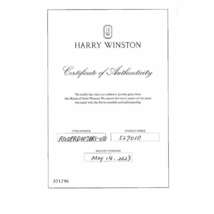 ハリーウィンストン HARRY WINSTON ダイヤ 0.72ct D/VS2/3EX 9号 リング Pt 指輪 Ring 証明書・鑑定書【中古】 90231176_画像9