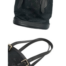 ルイ ヴィトン LOUIS VUITTON モノグラム サテン リトル バケット ハンド バッグ ノワール M92144 ブラック 90233849_画像5