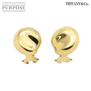  Tiffany TIFFANY&Co. bean earrings K18 YG yellow gold 750 Bean Earrings Clip-on 90229759