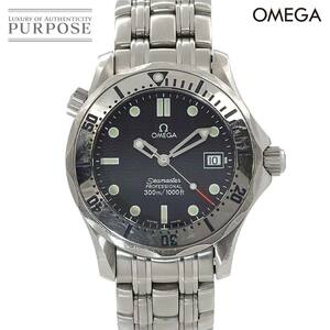 オメガ OMEGA シーマスター プロフェッショナル 2562 80 ボーイズ 腕時計 デイト ネイビー クォーツ ウォッチ Seamaster 90235342