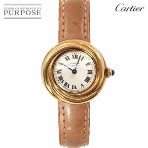 カルティエ Cartier マストトリニティ ヴェルメイユ ヴィンテージ レディース 腕時計 シルバー SV925 クォーツ Must Trinity 90235345