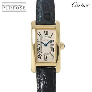  Cartier Cartier Tank American SM W2601556 женские наручные часы слоновая кость K18YG кварц часы Tank Americaine 90230352