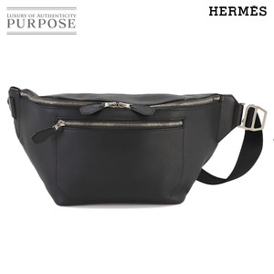 エルメス HERMES シティスライド クロス GM ボディバッグ トリヨンクリストバル ブラック C刻印 シルバー 金具 90233778