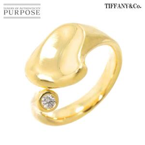 ティファニー TIFFANY&Co. フルハート 9号 リング ダイヤ 1P K18 YG イエローゴールド 750 指輪 Full Heart Ring 90232689