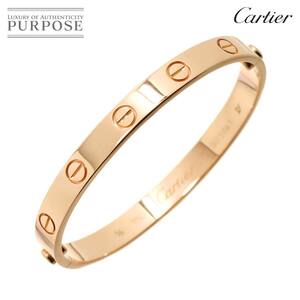 カルティエ Cartier ラブ ブレス #16 K18 PG ピンクゴールド 750 ブレスレット バングル Love Bracelet 90228856