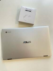 [ очень красивый товар * аккумулятор с дефектом ]ASUS Chromebook Flip C434TA 14 FHD сенсорная панель m3-8100Y память 8GB SSD32GB ***