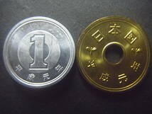 平成元年 　硬貨　コインセット　1円　5円　10円　50円　100円_画像2