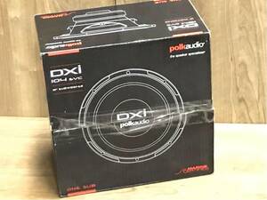 Polk audio DXI 104 10インチ 25センチ サブウーハー 定格270w 最大540w 4Ω 新品未使用品