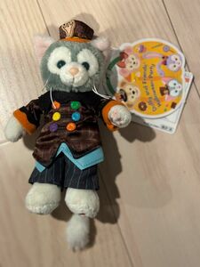 ぬいぐるみバッジ ディズニー TDS ジェラトーニ 東京ディズニーシー ダッフィー ハロウィン ディズニーシー