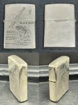 ★3点まとめ ZIPPO ジッポー ブラックバス 1932/ZIPPO 斜体 ハート/NEW YORK DESIGN シルバー ゴールド ライター 喫煙具 【中古】まとめ⑤_画像2