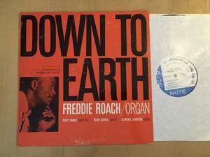 MONO NY VAN GELDER Freddie Roach / Down To Earth / BLP4113 Blue Note / Kenny Burrell Percy France