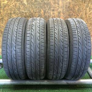 DUNLOP　EC202　155/65R14　75S　極上バリ山4本価格　G-89　福岡　★引き取り大歓迎★千円スタート★早い者勝ち★21年製★