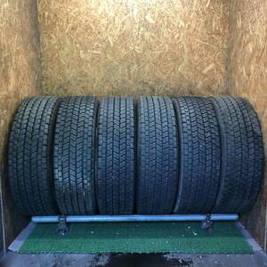 YOKOHAMA　ZEN　902ZE　265/60R22.5　143/140J　極上バリ山6本価格　G-111　福岡　★倉庫保管品★超バリ溝17㎜UP★格安スタート★