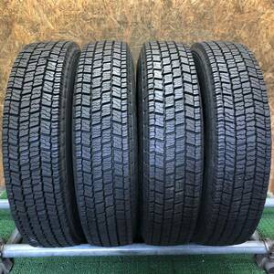 再生タイヤ　205/80R17.5　120/118L　LT　極上バリ山4本価格　G-407　福岡　★引き取り大歓迎★格安スタート★早い者勝ち★倉庫保管品★