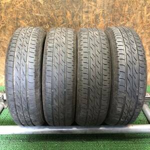 BS　NEXTRY　155/65R14　75S　バリ山4本価格　G-423　福岡　★引き取り大歓迎★1000円スタート★早い者勝ち★　タント　NBOX　MOVE　ミラ