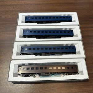 KATO 鉄道模型　オハ35茶、スハフ42.43ブルー、タキ43000黒、青、スハフ12HOゲージ 客車 カトー 