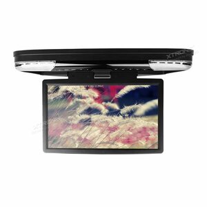  special price * exhibition liquidation goods sale *XTRONS 15.6 -inch flip down monitor DVD player 1366x768 high resolution in-vehicle monitor USB SD RCA input 24V correspondence 