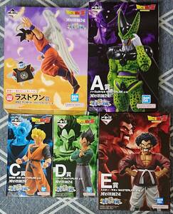 新品 未開封 一番くじ ドラゴンボール 未来への決闘 A賞 C賞 D賞 E賞 ラストワン賞 フィギュア5体セット＋下位賞おまけ付き