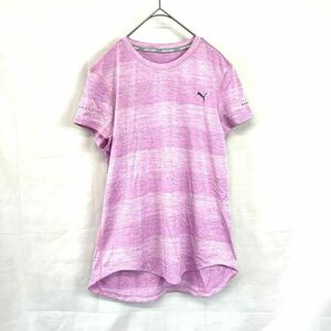 PUMA プーマ　レディース　Tシャツ　半袖　ピンク　ランニング　スポーツ