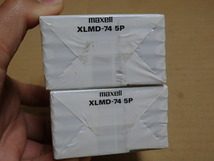 !〇超レア!! 未開封品 高音質MD カセット ディスク maxell XL 74 XLMD-74 計10枚 室内保管品 未使用品_画像6