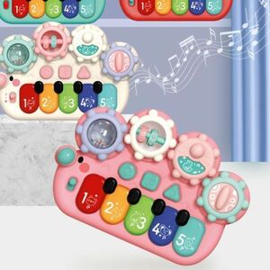  piano toy toy intellectual training toy goods for baby Kids supplies musical instruments pink study child Kids baby music multifunction 